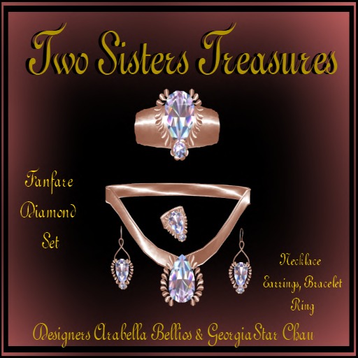 FANFARE DIAMOND SET / ROSE GOLD