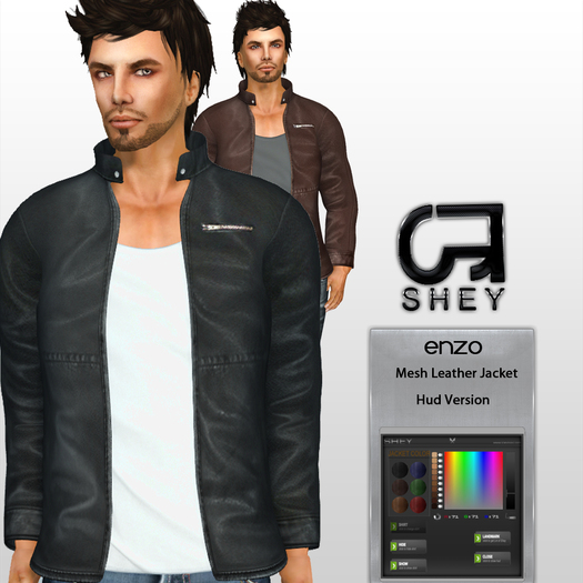 SHEY - Enzo Leather Jacket Set