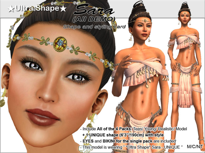 *Ultra Shape* Sara - All DEMO
