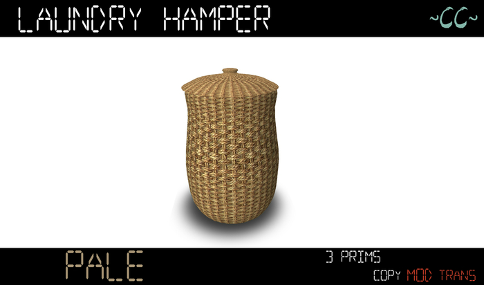 Laundry Hamper- Pale