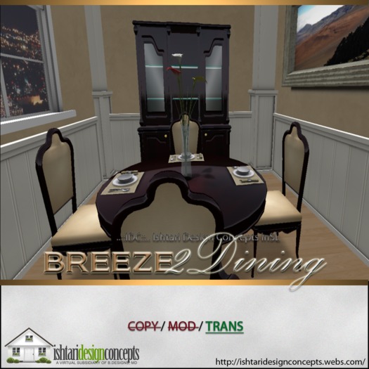 ..::IDC::.. "BREEZE II" Dining Set - MESH