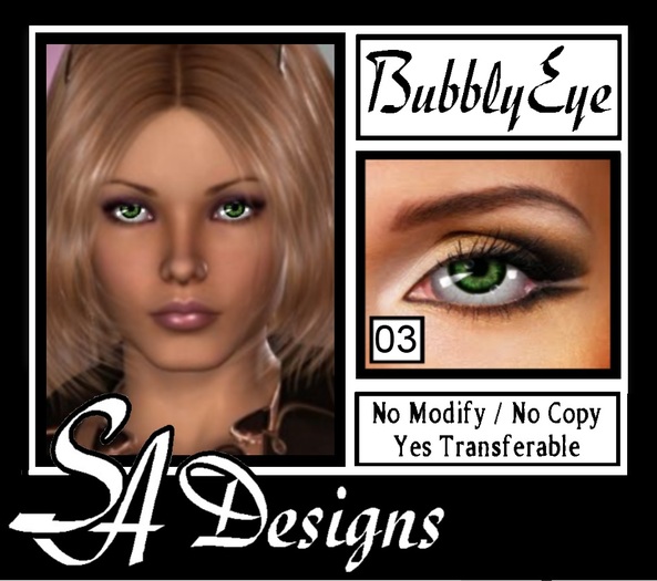 SA Designs - Bubbly Eye 03