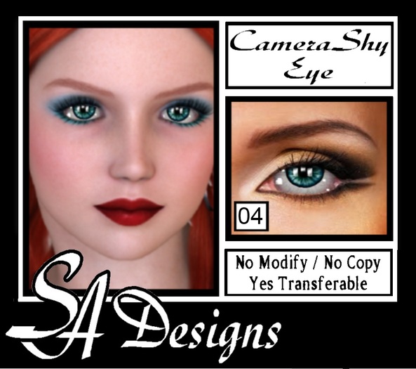 SA Designs - Camera Shy Eye 04