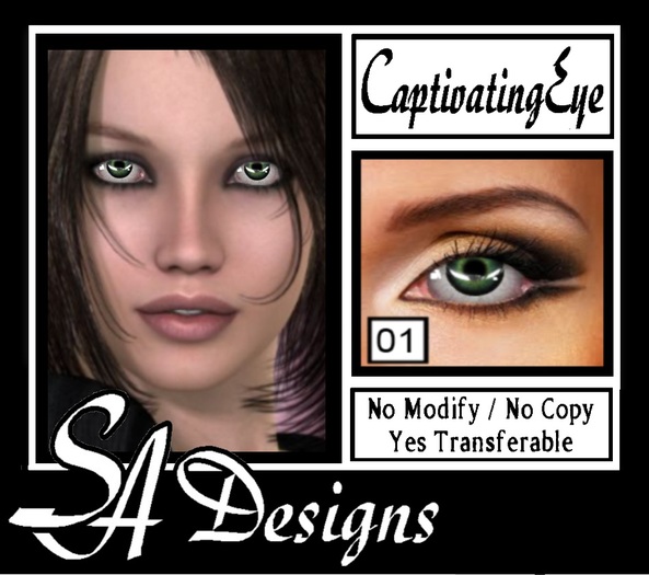SA Designs - Captivating Eye 01