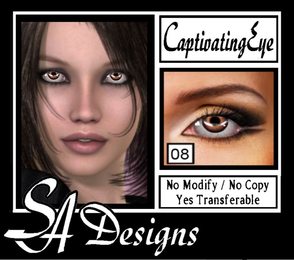 SA Designs - Captivating Eye 08