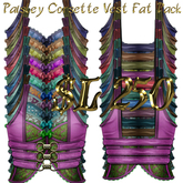 Paisley Corsete/Vest- fat pack