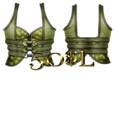 Green Paisley Corset/Vest 2nd edition