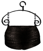 ((Crystal line))Leather Pants *LeopardBrown*