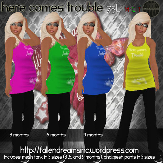 .:FD:. Here Comes Trouble- Blue