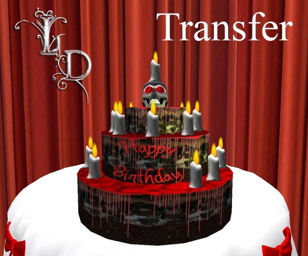 cake Gothic Cake Happy Birthday 