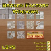 USC Textures - Broken Factory Windows 