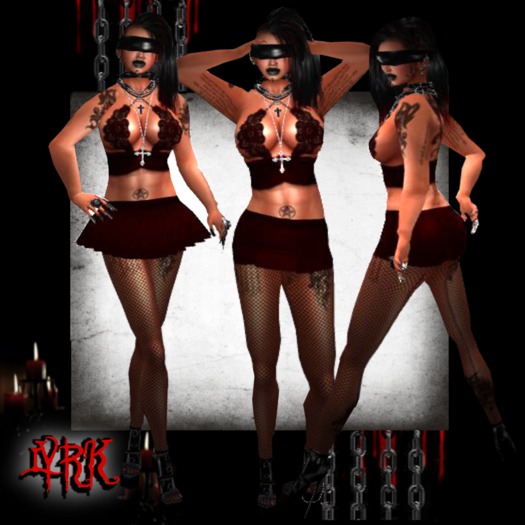 .::-LYRK Designs-::. Destiny Red