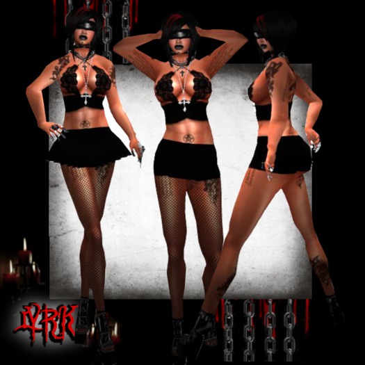 .::-LYRK Designs-::. Destiny Black  