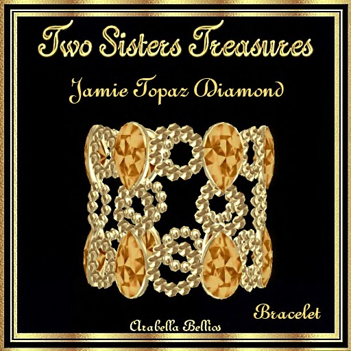 TST - JAMIE TOPAZ DIAMOND PEAR BRACELET YG