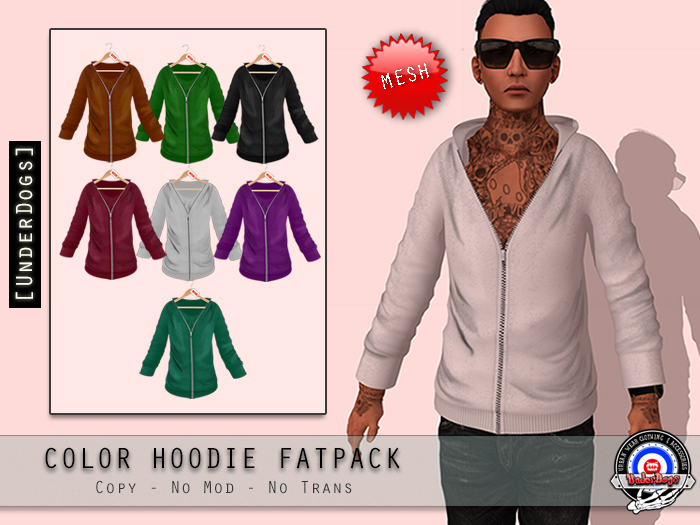 [UD] - FATPACK Hoodie - Mesh (Bag)