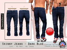 [UnderDogs] - BadBoy Jeans - Dark Blue - Mesh