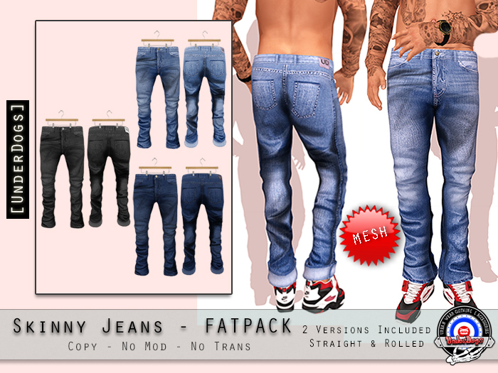 [UnderDogs] - BadBoy Jeans - FATPACK - MESH