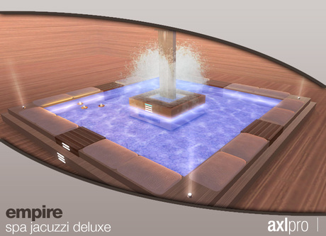 Second Life Marketplace - AXL pro box - Empire Spa Jacuzzi Deluxe