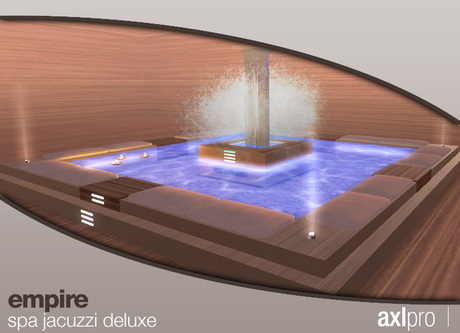 Second Life Marketplace - AXL pro box - Empire Spa Jacuzzi Deluxe