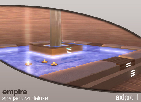Second Life Marketplace - AXL pro box - Empire Spa Jacuzzi Deluxe