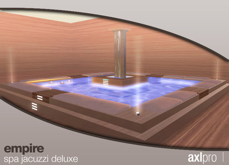 Second Life Marketplace - AXL pro box - Empire Spa Jacuzzi Deluxe
