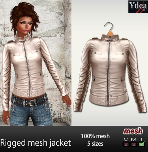 *Ydea* Rigged mesh jacket beige