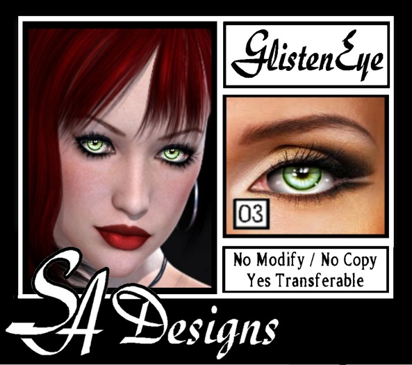 SA Designs - Glisten Eye 03