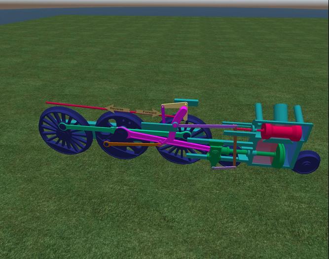 Second Life Marketplace walschaerts valve gear full perm