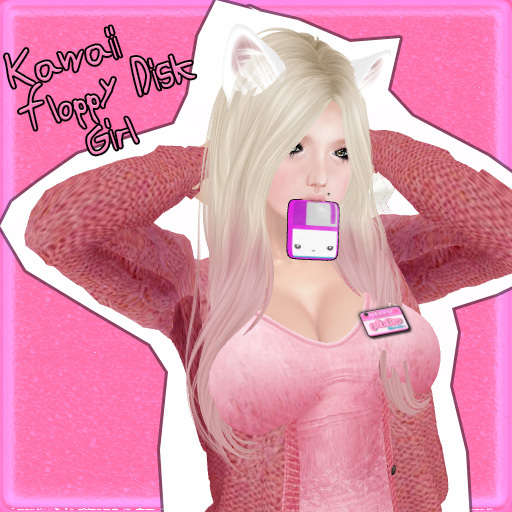 .:Pinku*Pantsu:.Kawaii Floppy Disk Girl