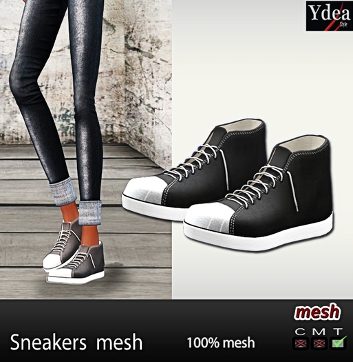 Ladies Sneaker black