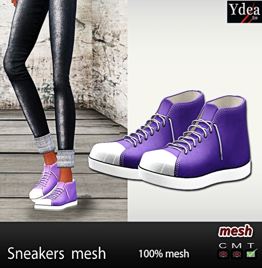 Ladies Sneaker purple