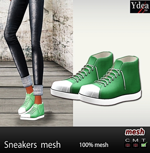 Ladies Sneaker green