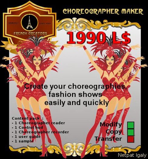 Choreographer maker (box) FR/EN