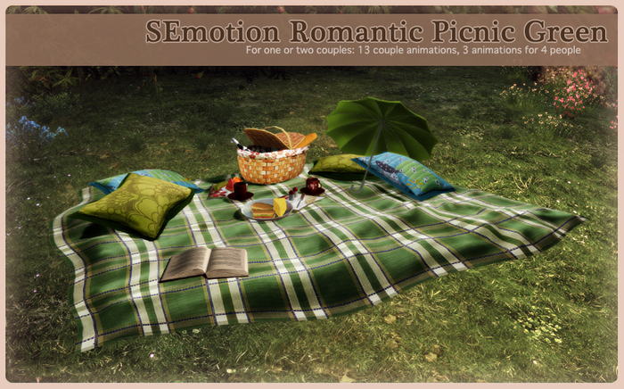SEmotion Romantic Picnic Green Box