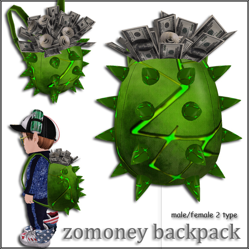 * yoyo9 * zoomoney Poison backpack
