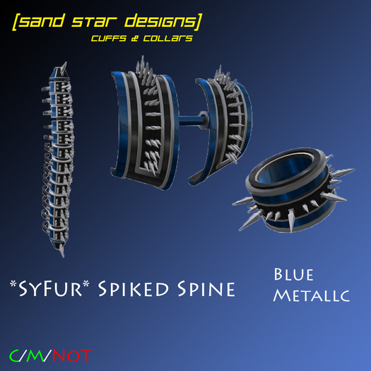 [SSD] *SyFur* Spiked Spine Blue
