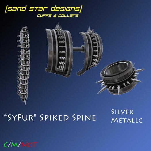 [SSD] *SyFur* Spiked Spine Silver