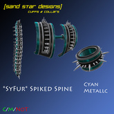 [SSD] *SyFur* Spiked Spine Cyan