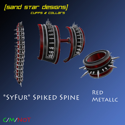 [SSD] *SyFur* Spiked Spine Red