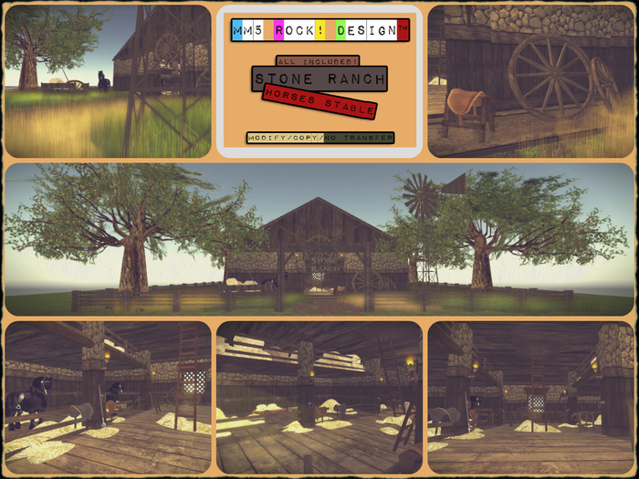 MM5 Rock!-Stone Ranch-Horses Stable