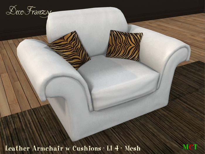~DecoFranzy~ Armchair Marie White (MT)