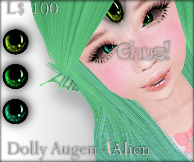 Chus! Dolly Augen - Alien Pack 