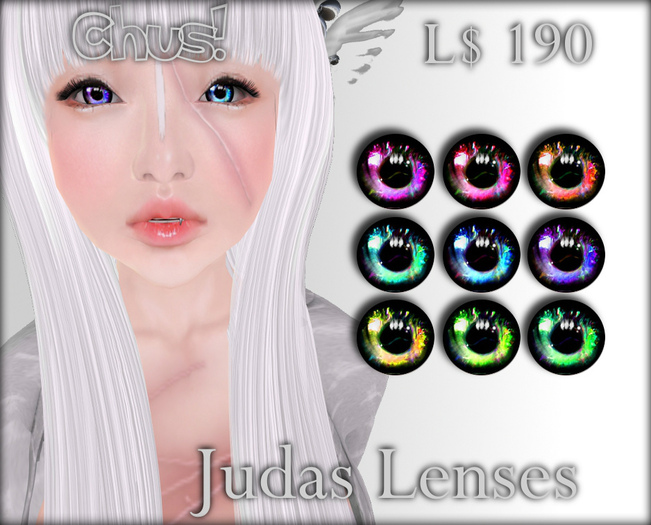 Chus! Judas Lenses -New release! 