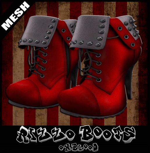FK! - Rizzo Boots Oxbloods