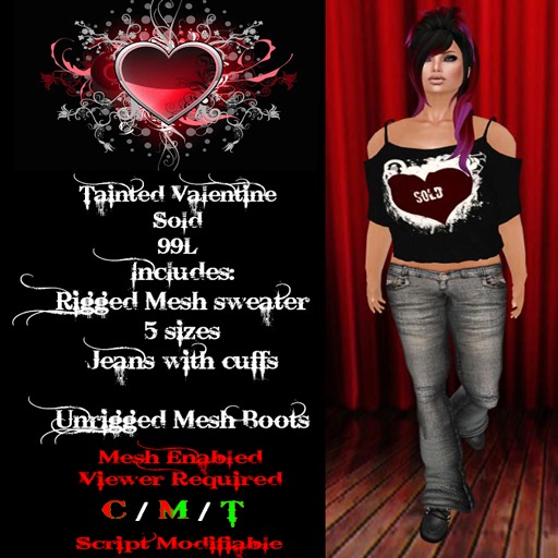 {::.Tainted~Valentine.::} Female Sold