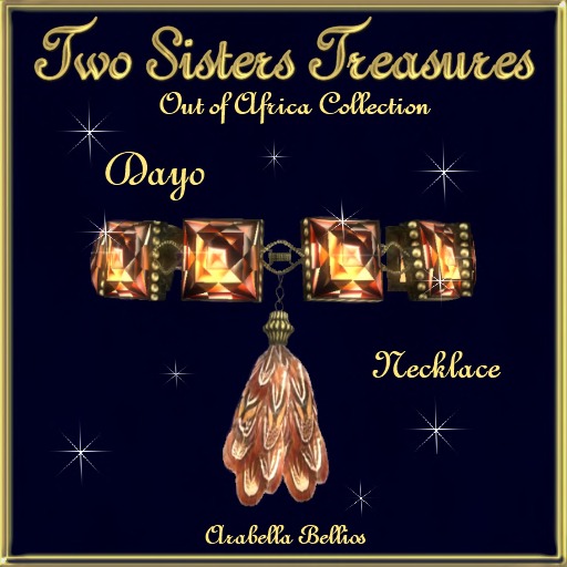 DAYO FEATHER NECKLACE
