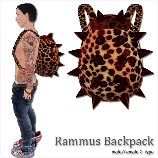 * yoyo9 * Rammus backpack Leopard