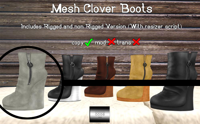 Clover Boots "Gray Suede" (mesh) - even.flow