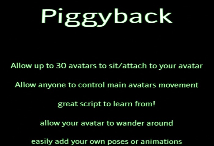 MA@ Scripts14 Piggyback scripts