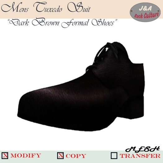 Dark Brown Formal Shoes